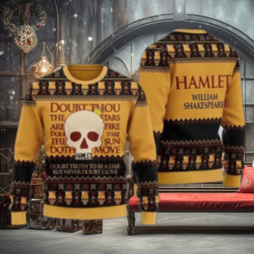 Hamlet Willi’m Shakespare Ugly Sweater