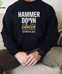 Hammer Down Cancer Purdue Boilermakers 2022 Shirt