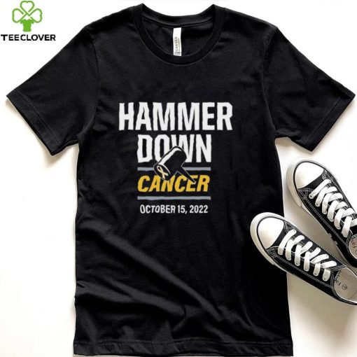 Hammer Down Cancer Purdue Boilermakers 2022 Shirt