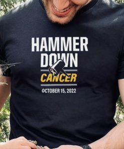 Hammer Down Cancer Purdue Boilermakers 2022 Shirt