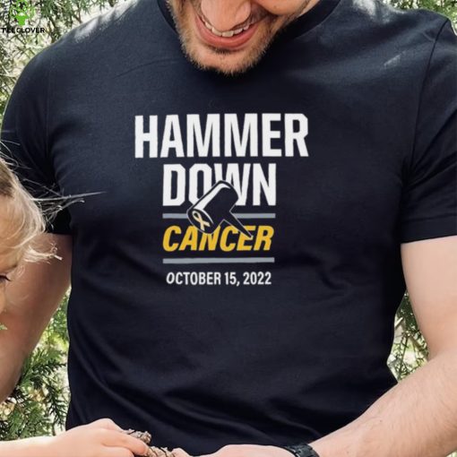 Hammer Down Cancer Purdue Boilermakers 2022 Shirt