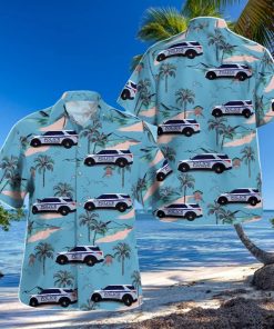 Hampstead Police Department Maryland Aloha Summer Gift Hawaiian Shirt