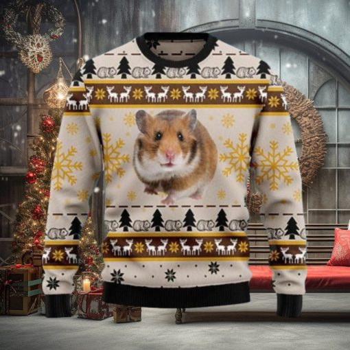 Hamster Cute Ugly Christmas Sweater