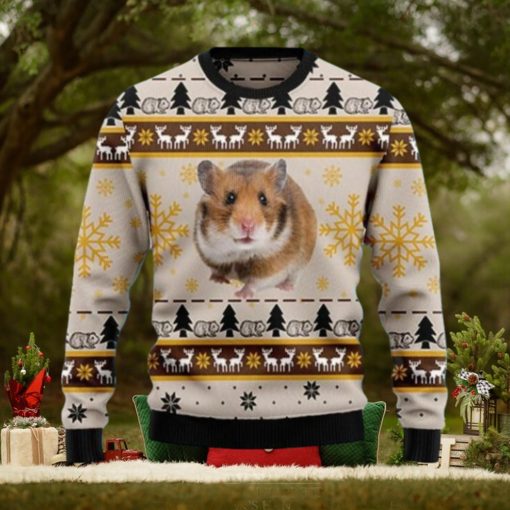 Hamster Cute Ugly Christmas Sweater