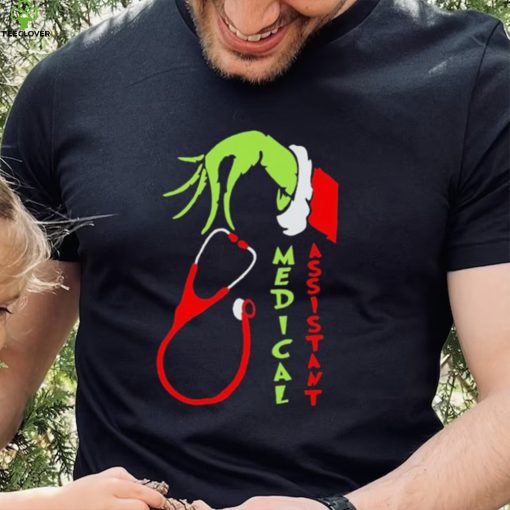 Hand Grinch Hand Medical Assistant Shirt