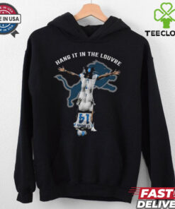 Hang It In The Louvre St Brown Detroit Lions T Shirt