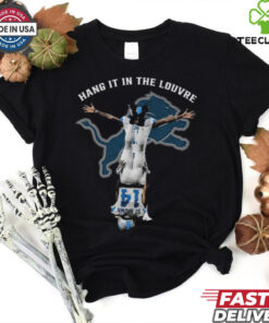 Hang It In The Louvre St Brown Detroit Lions T Shirt