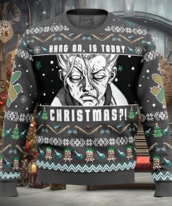 Hang On, Is Today Christmas Dr. Stone Ugly Christmas Sweater