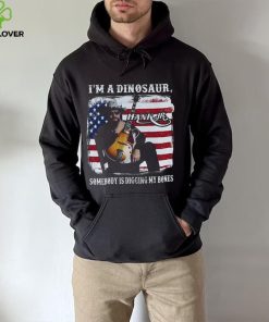 Hank Williams Jr. I Am A Dinosaur Fleece Shirt