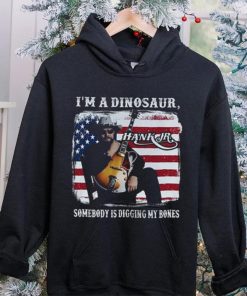 Hank Williams Jr. I Am A Dinosaur Fleece Shirt