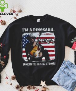 Hank Williams Jr. I Am A Dinosaur Fleece Shirt
