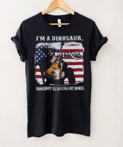 Hank Williams Jr. I Am A Dinosaur Fleece Shirt