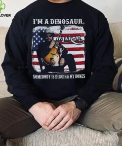 Hank Williams Jr. I Am A Dinosaur Fleece Shirt