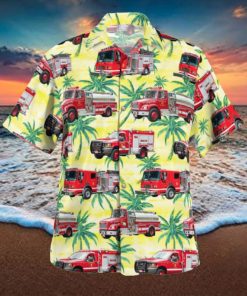 Hannacroix New York Medway Grapeville Fire Company Hawaiian Shirt