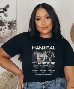 Hannibal 10th Anniversary 2013 – 2023 Thank You For The Memories T Shirt