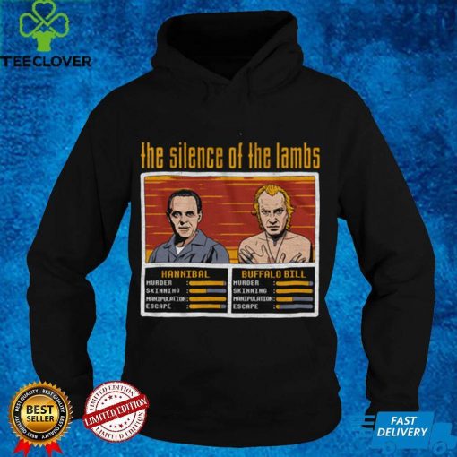 Hannibal And Buffalo Bill Video Game Silence Of The Lambs T Shirt