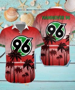 Hannover 96 Red Coconut Tree Hawaiian Shirt Impressive Gift