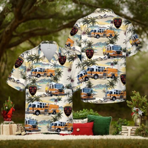 Hanover Fire Department 3D Hawaiian Shirt Summer Holiday Gift For Men And Women