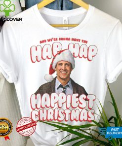 Hap Hap Happiest Christmas Vacation T Shirt