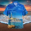 Real Madrid FC Logo Button Down Hawaiian Shirt Hip Summer Trend