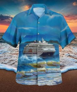 Hapag Lloyd AG Hapag Lloyd Kreuzfahrten Hanseatic Nature Hawaiian Shirt