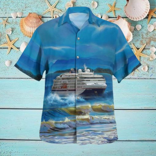 Hapag Lloyd AG Hapag Lloyd Kreuzfahrten Hanseatic Nature Hawaiian Shirt