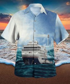 Hapag Lloyd AG Hapag Lloyd Kreuzfahrten Hanseatic Spirit Hawaiian Shirt