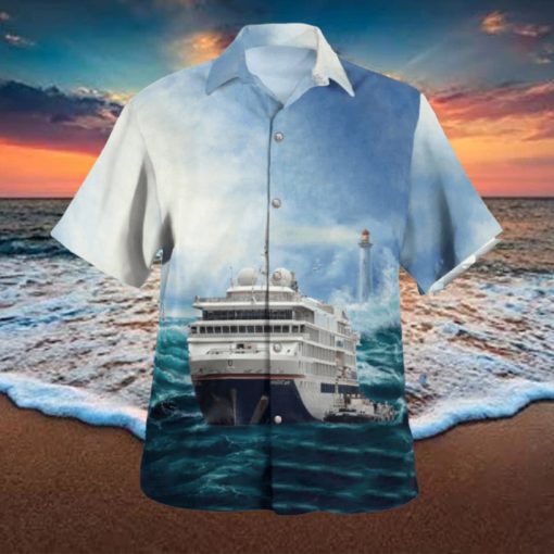 Hapag Lloyd AG Hapag Lloyd Kreuzfahrten Hanseatic Spirit Hawaiian Shirt