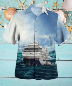 Hapag Lloyd AG Hapag Lloyd Kreuzfahrten Hanseatic Spirit Hawaiian Shirt