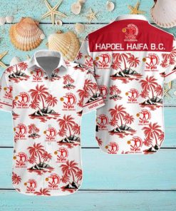 Hapoel Haifa B.C Hawaiian Shirt And Short New Design For Fans