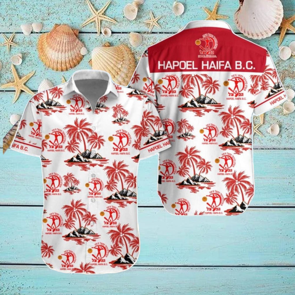 Hapoel Haifa B.C Hawaiian Shirt And Short New Design For Fans