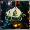 Woof You A Merry Christmas, Parents   Personalized Custom Car Shaped Wood Photo Christmas Ornament   Upload Image, Gift For Pet Lovers, Christmas Gift