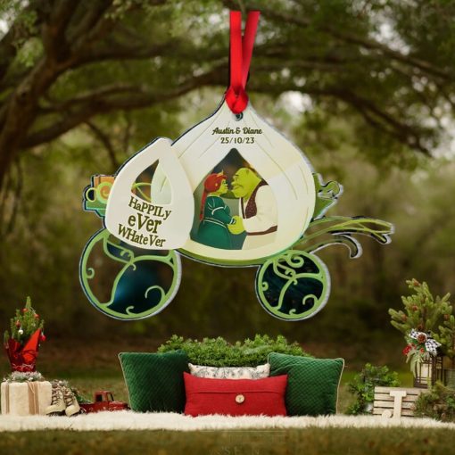 Happily Ever Whatever, Personalized Acrylic Ornament