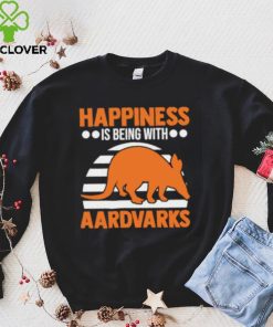 Happiness Is Being With Aardvark Lucky Sunset T Shirt
