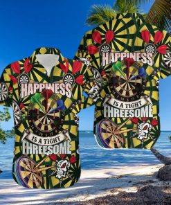 Happiness Is Tight Threesome Hawaiian Shirt Unisex Adult