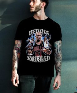 Happy Birtday Dennis Rodman The King Of Rebouding And The Graphic Tee Chicago Bulls NBA T Shirt