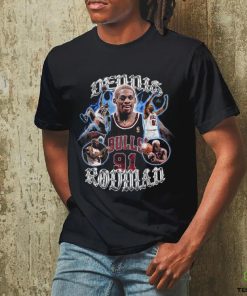 Happy Birtday Dennis Rodman The King Of Rebouding And The Graphic Tee Chicago Bulls NBA T Shirt