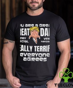 Happy Birthday Republican Dad Donald Trump T Shirt