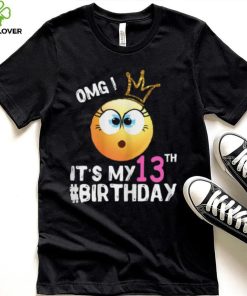 Happy Birthday Shirt Girls 13th Party 13 Years Old Bday T Shirt