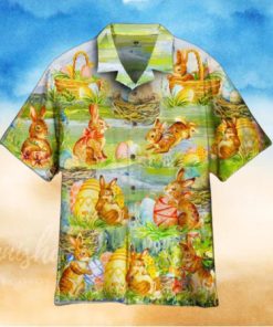 Happy Bunny Egg Easter Day Hawaiian Shirt