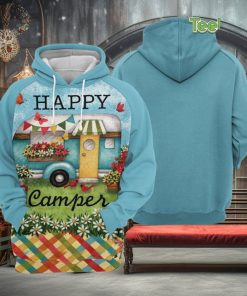 Happy Camper 3D Printed Hoodie