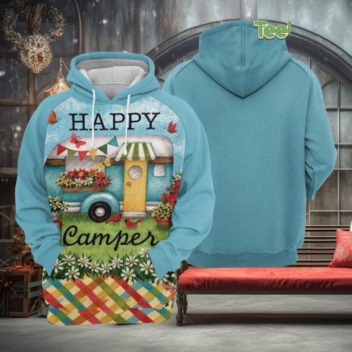 Happy Camper 3D Printed Hoodie