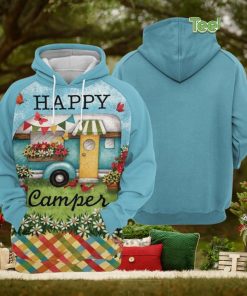 Happy Camper 3D Printed Hoodie