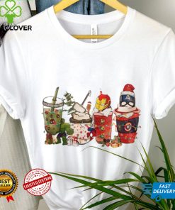 Happy Christmas Avengers Superhero Coffee T Shirt, Marvel Christmas Shirt 2 Happy Christmas Avengers Superhero Coffee T Shirt, Marvel Christmas Shirt