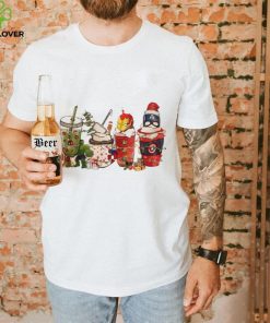 Happy Christmas Avengers Superhero Coffee T Shirt, Marvel Christmas Shirt 3 Happy Christmas Avengers Superhero Coffee T Shirt, Marvel Christmas Shirt