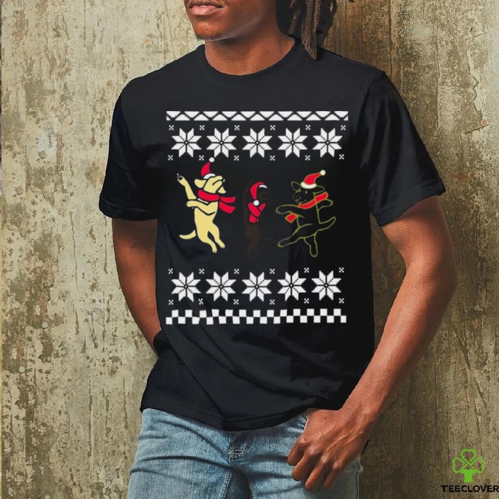 Happy Dancing Labradors Christmas Shirt Happy Dancing Labradors Christmas Shirt