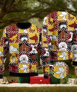 Happy Dogs House Ugly Christmas Sweater
