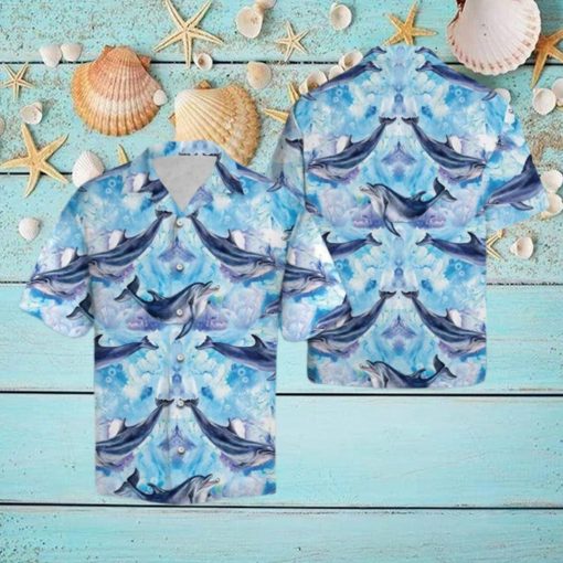 Happy Dolphin Hawaiian Shirt Unisex Adult Hw5511