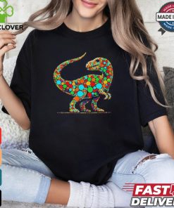 Happy Dot Day Colorful Polka Dot Dinosaur Boys T Shirt
