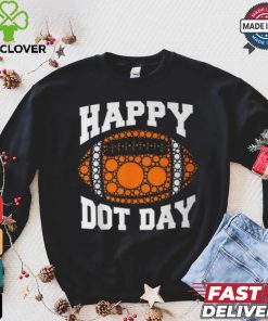 Happy Dot Day Football Player Coaches Boys Kid T Shirt